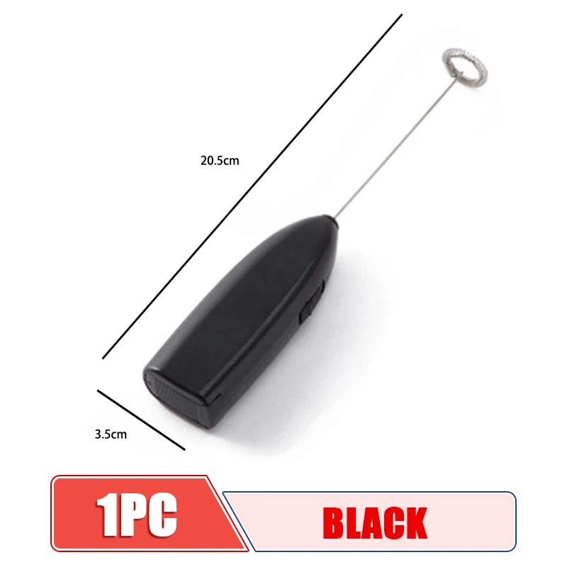 Mini Electric Milk Foamer Blender Wireless Coffee Whisk Mixer Handheld Egg Beater Cappuccino Frother Mixer Kitchen Whisk