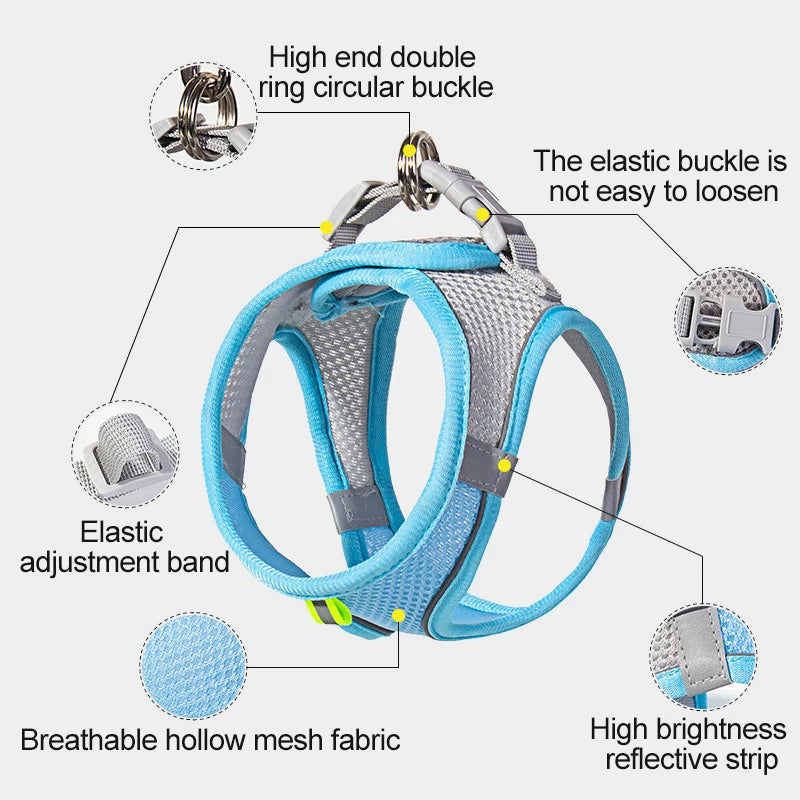 Dog Harness Small Breed Harness for a Small Dog Large Dog Harness Harnait Chest GXQ03
