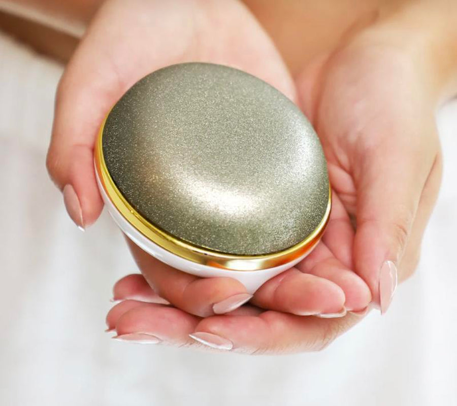 FIRMAGLOW Body by Luxene Beauty - Handheld with Diamond Microdermabrasion Surface Designed for the Skin on the Body. Comfortable Ergonomic Grip