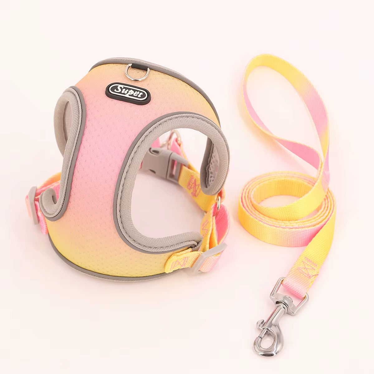 Pet Step-In Dog Harness, Adjustable Reflective Soft Dog Harness, Breathable Dog Vest Harness for Cats Puppy