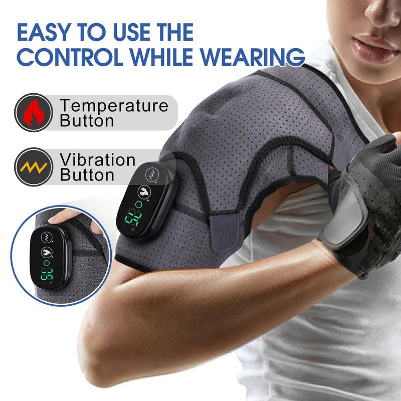 Electric Shoulder, Heating Vibration Massager, Shoulder Massager for Back & Neck, Back Massager, Fascia Release for Neck and Shoulder, Body Care Products, Shoulder Protection