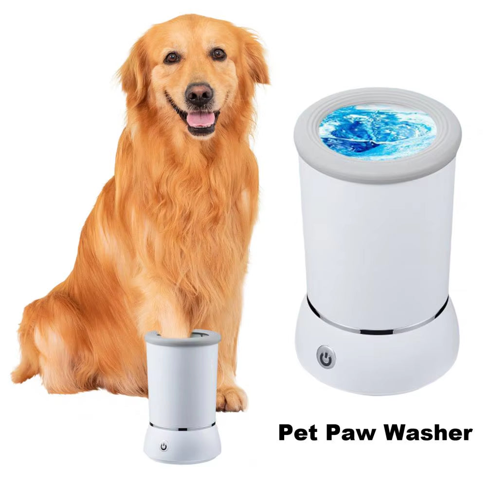 Dog Paws Cleaner Cup Paw Brush Automatic Pet Dog Paw Washer Quickly Wash Dirty Paw Pet Brush for Small Medium Large Dogs Cats