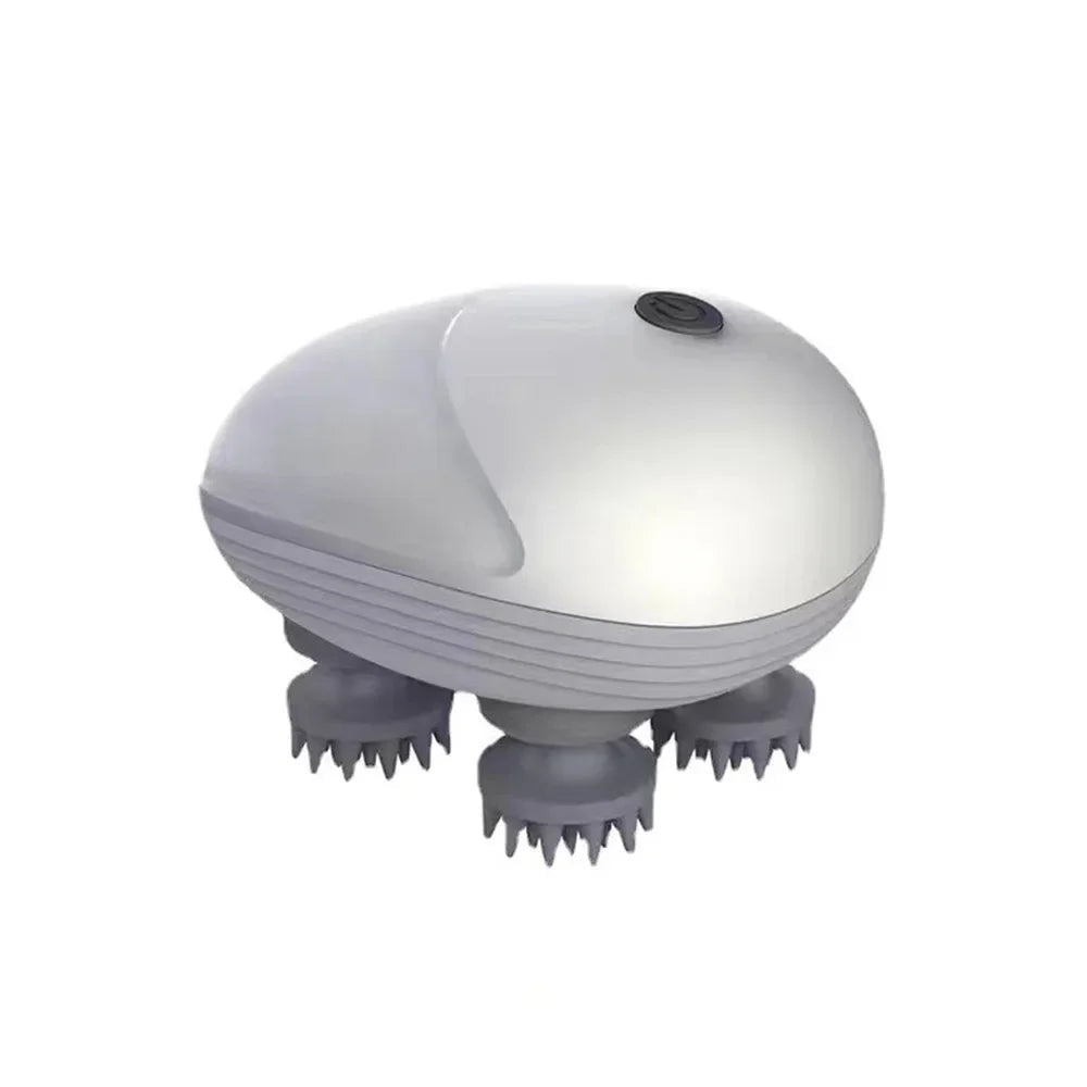 Smart Electric Pet Massager for Cat Dog Body Deep Massage Head Hair Growth Scalp Accessories Shower Beauty Health Care Relax USB