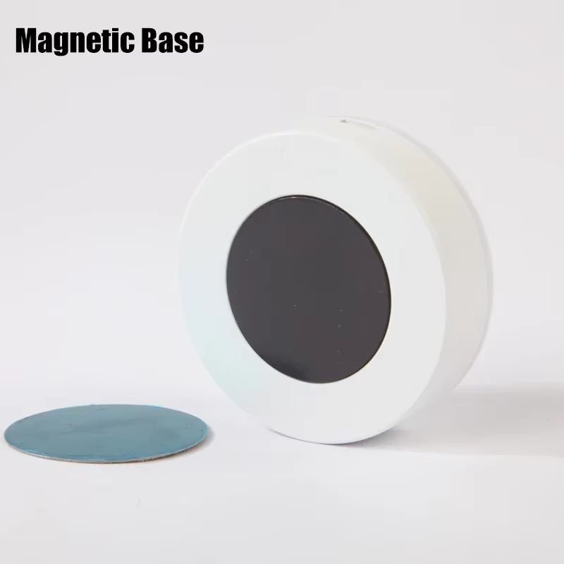 LED Touch Sensor Night Lights 3 Modes USB Rechargeable Magnetic Base Wall Lights round Portable Dimming Night Lamp Room Decor