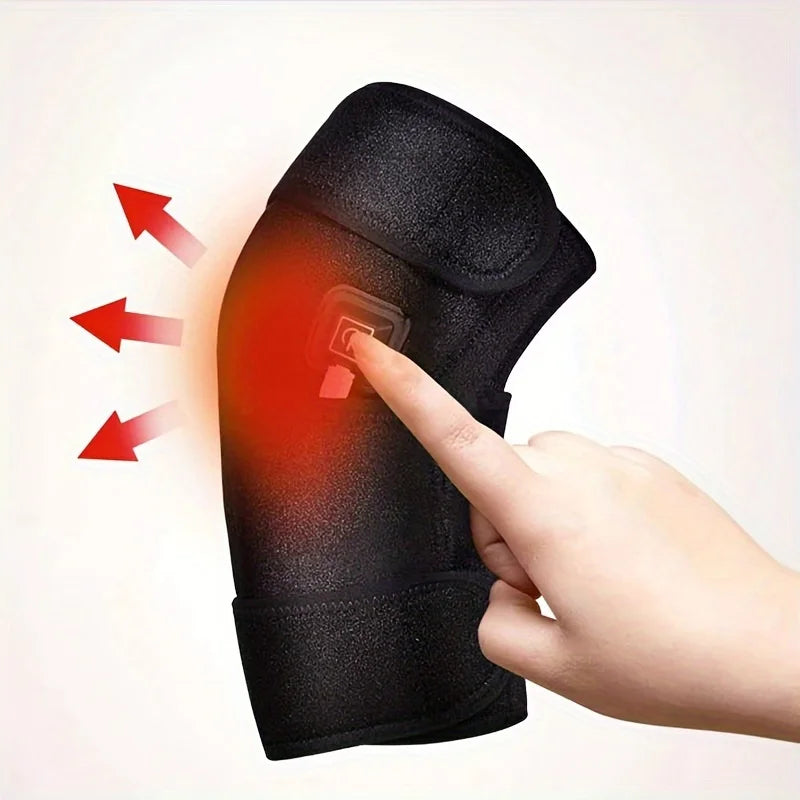 Heated Knee Brace Wrap Heating Pads for Knee Fast Heating Electric Heat Pad 3 Adjustable Suitable for Both Men and Women