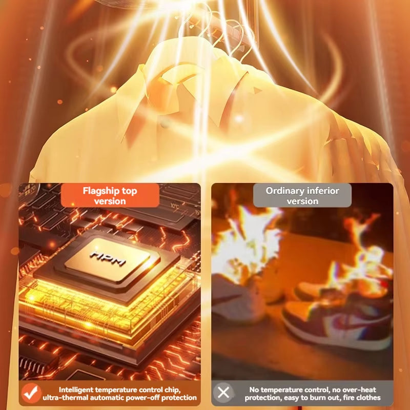 Mini Multifunctional Dryer Electric Clothes Dryer Portable Compact Foldable Laundry Dryer Machine with Dryer Bag and Time Settin