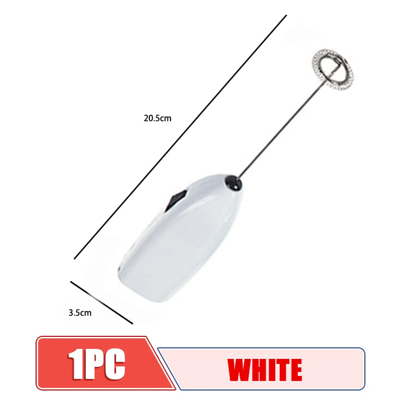 Mini Electric Milk Foamer Blender Wireless Coffee Whisk Mixer Handheld Egg Beater Cappuccino Frother Mixer Kitchen Whisk