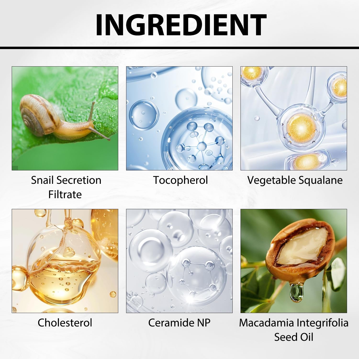Snail Mucin 92% Moisturizer Daily Face Gel Cream,Snail Mucin 92% Repair Cream,Hydrating Repair Face Gel Cream for All Skin Types,Snail Cream for Face Moisturizer (1 PCS)