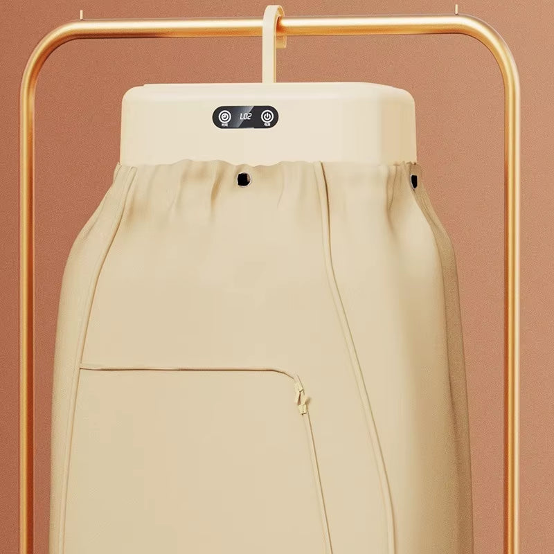 Mini Multifunctional Dryer Electric Clothes Dryer Portable Compact Foldable Laundry Dryer Machine with Dryer Bag and Time Settin