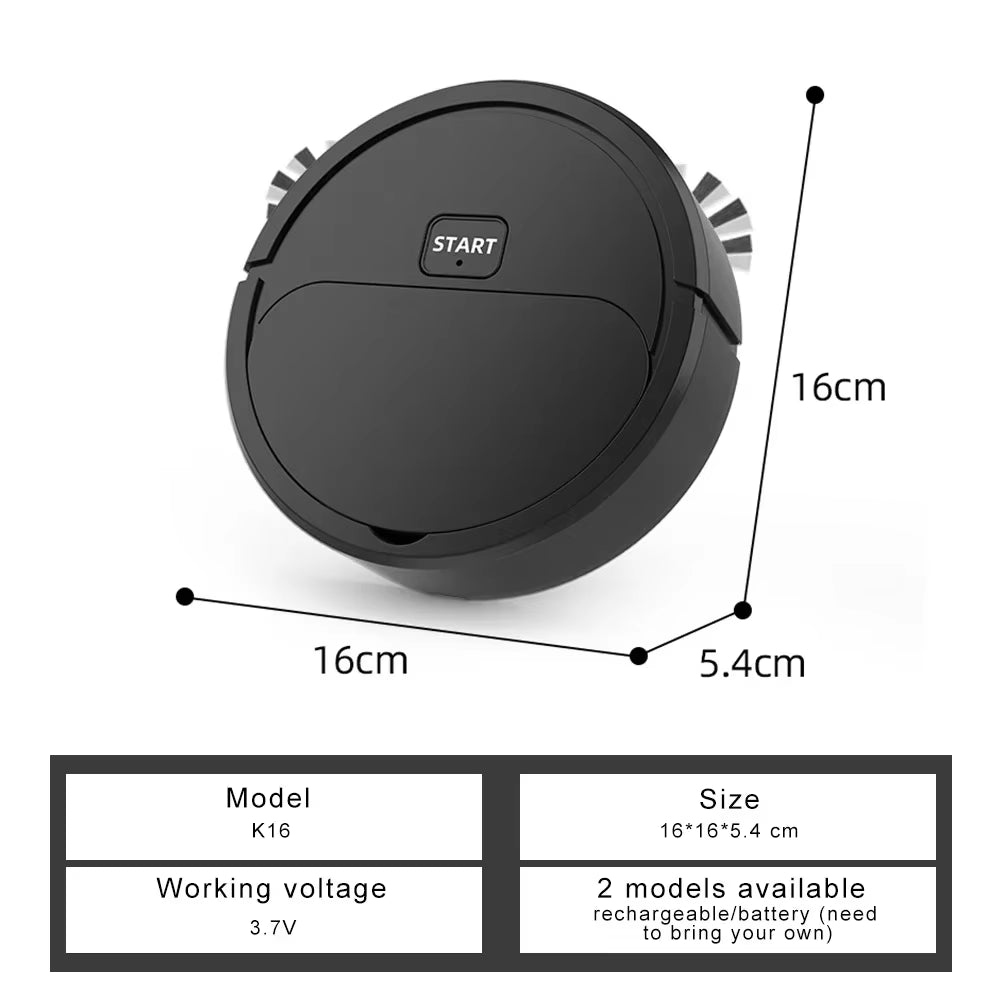 High Quality Robotic Vacuum Cleaner with Integrated Home Sweeping, Mopping, Cleaning, USB Charging, Vacuum Cleaner