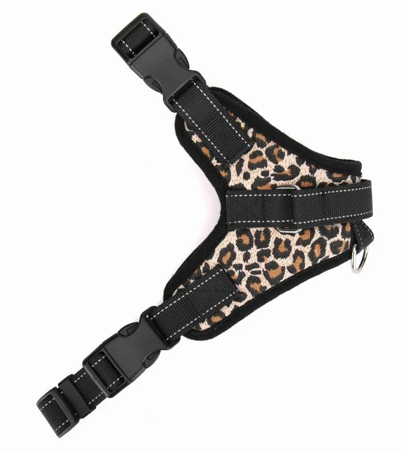 Adjustable Nylon Dog Harness Vest for Big Medium Dog Harness Large Dogs Collar Quick Release Small Pets Supplies Pet Accessories