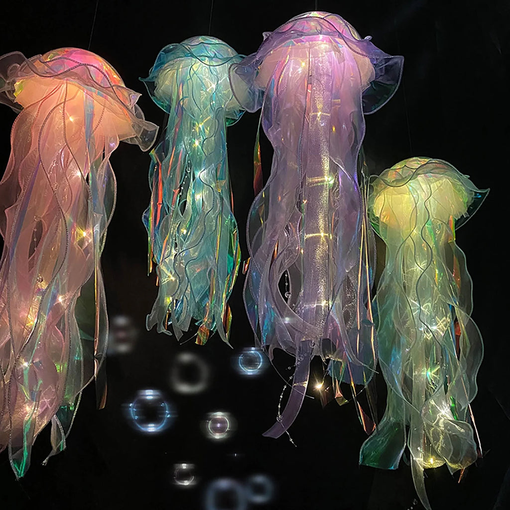 Home Appliances Clearance Jellyfish Lamp Material Pack, New Year'S Eve Gadgets, Year'S Eve Glow Gadgets, Decorations, Room Decoration, Table Top Gadgets