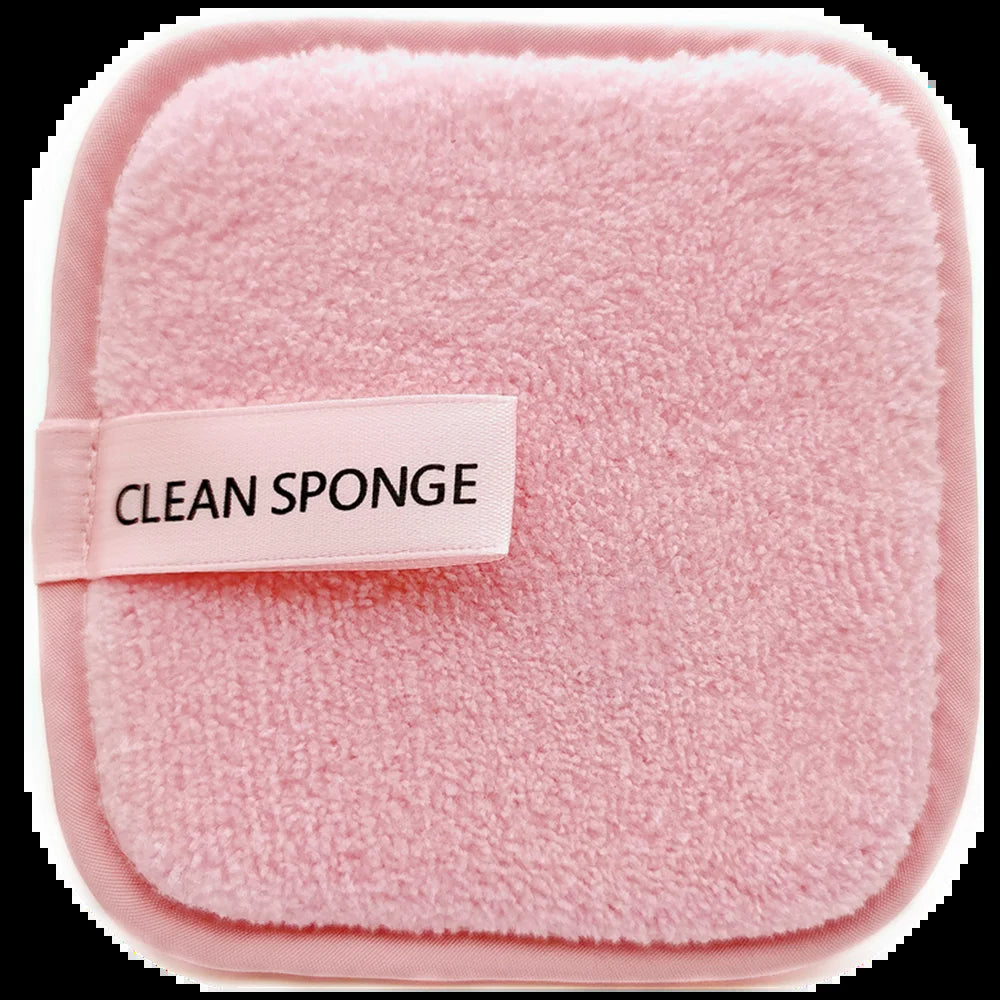 Reusable Makeup Remover Pads Cotton Wipes Microfiber Make up Removal Sponge Cotton Cleaning Pads Tool