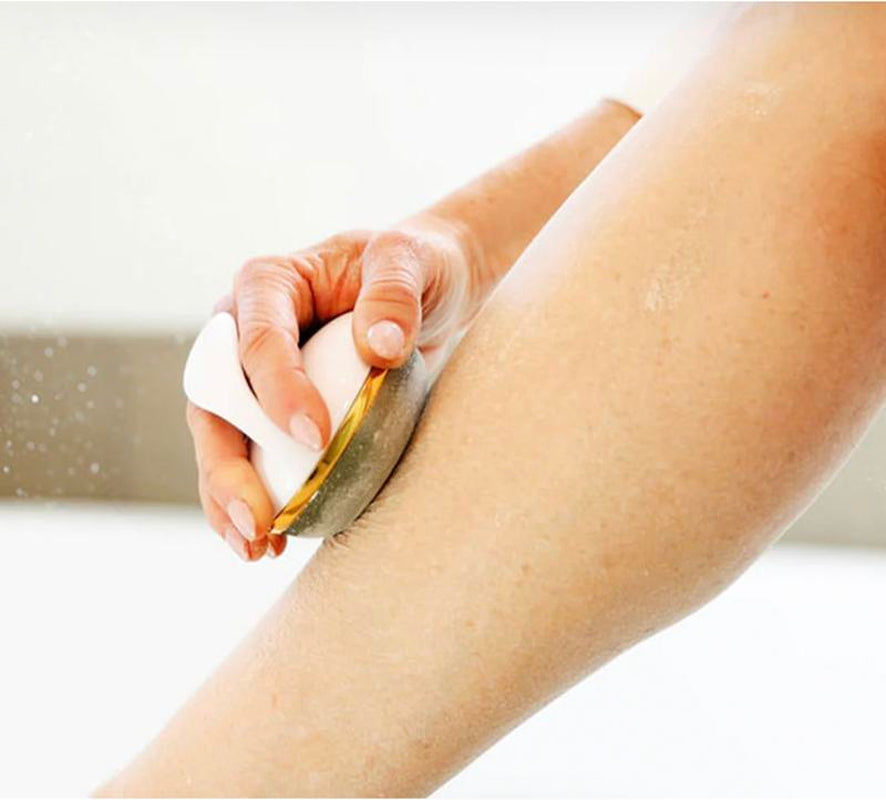 FIRMAGLOW Body by Luxene Beauty - Handheld with Diamond Microdermabrasion Surface Designed for the Skin on the Body. Comfortable Ergonomic Grip