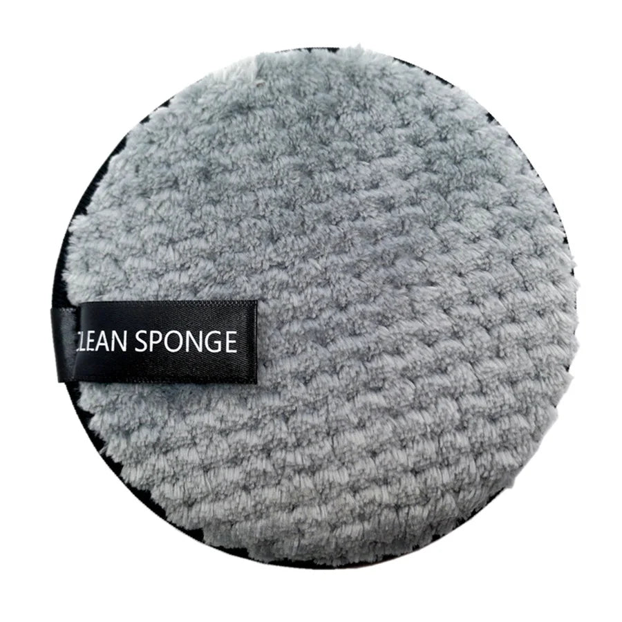 Reusable Makeup Remover Pads Cotton Wipes Microfiber Make up Removal Sponge Cotton Cleaning Pads Tool