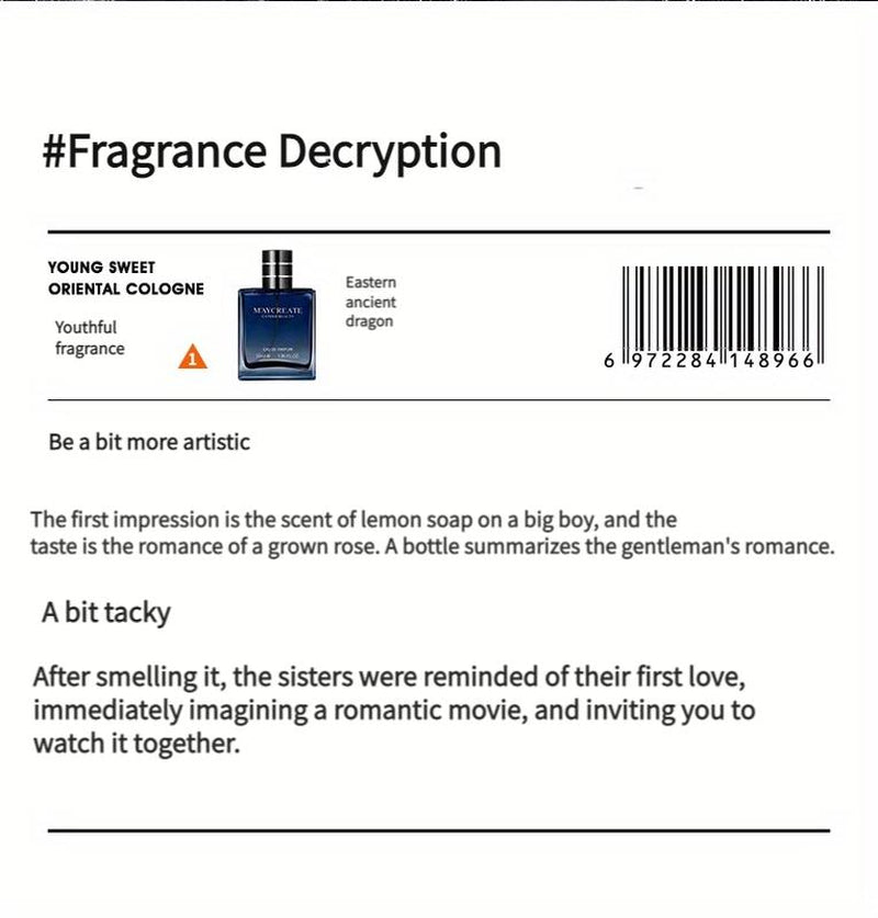 Eau De Toilette for Men (1 Box), Apple, Cedar, Mimosa, Men'S Fragrance, Long Lasting, Everyday Fragrance, Travel Size