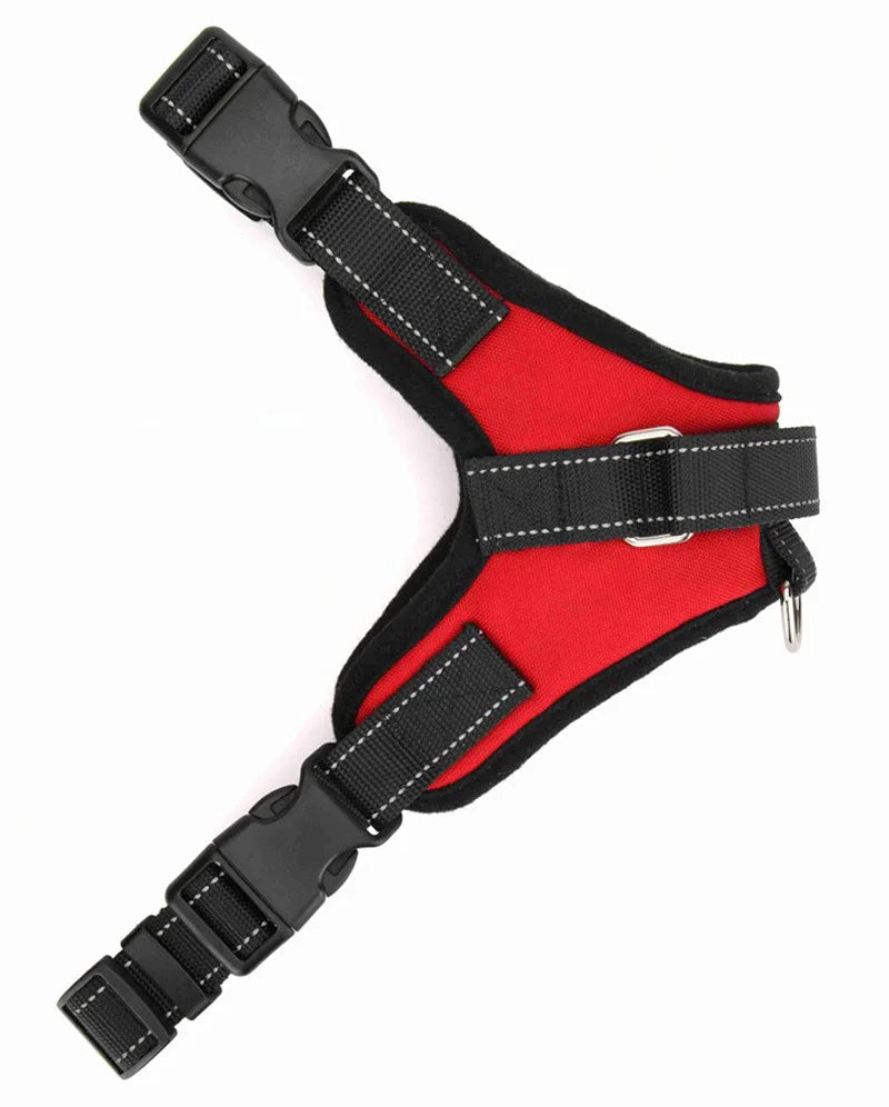 Adjustable Nylon Dog Harness Vest for Big Medium Dog Harness Large Dogs Collar Quick Release Small Pets Supplies Pet Accessories