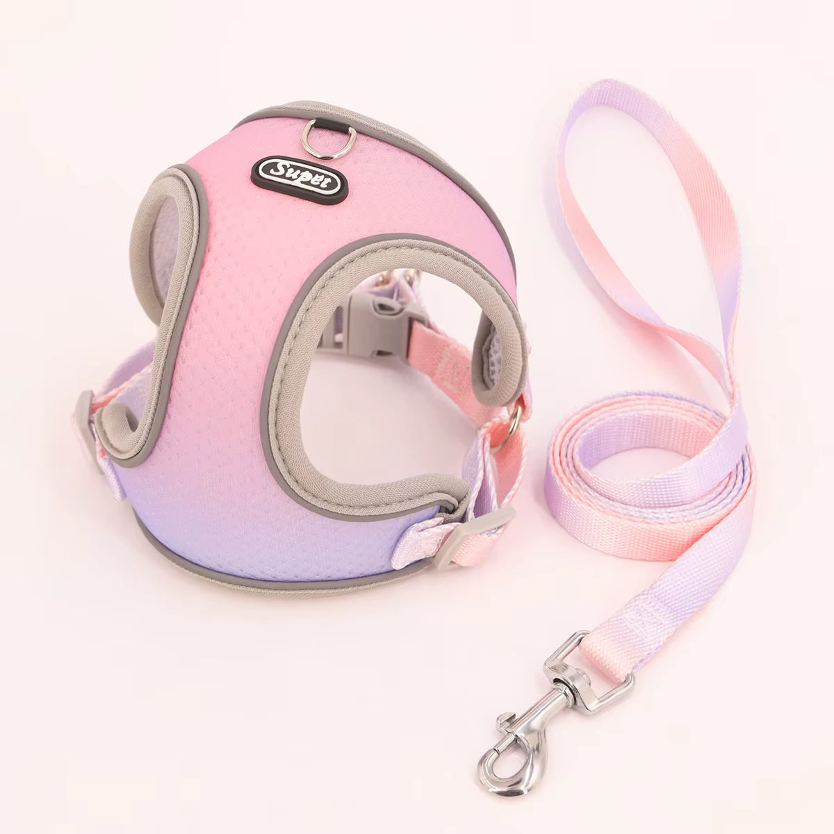 Pet Step-In Dog Harness, Adjustable Reflective Soft Dog Harness, Breathable Dog Vest Harness for Cats Puppy