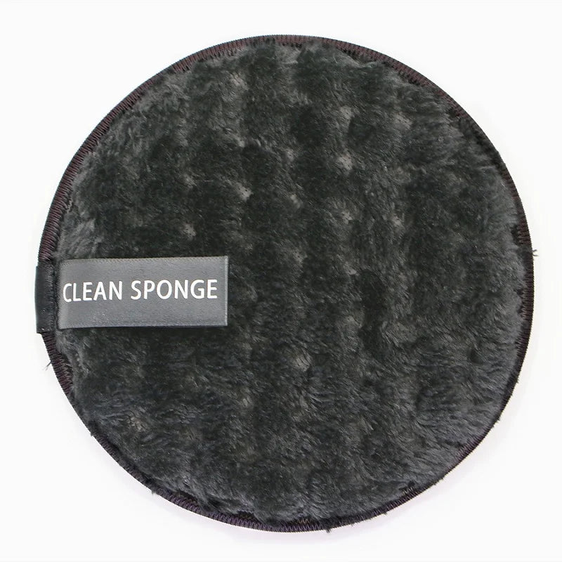 Reusable Makeup Remover Pads Cotton Wipes Microfiber Make up Removal Sponge Cotton Cleaning Pads Tool