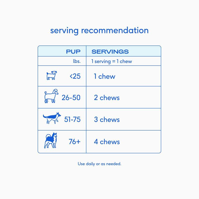 Native Pet Skin+Coat Chews for Dogs | Air-Dried Chews Made with Real Chicken