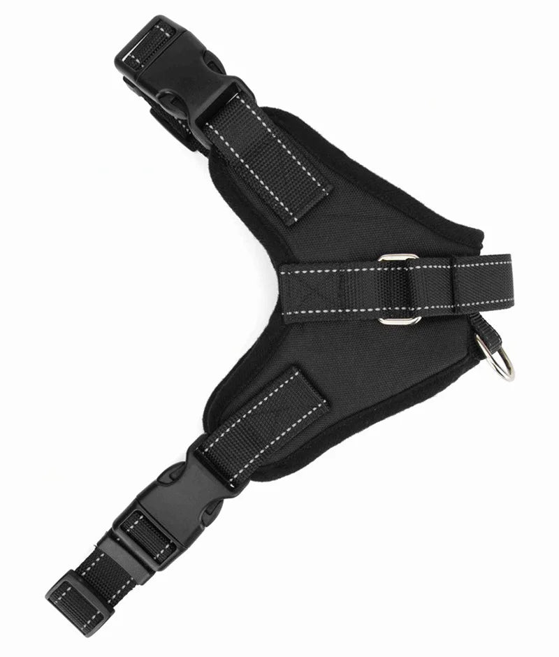 Adjustable Nylon Dog Harness Vest for Big Medium Dog Harness Large Dogs Collar Quick Release Small Pets Supplies Pet Accessories