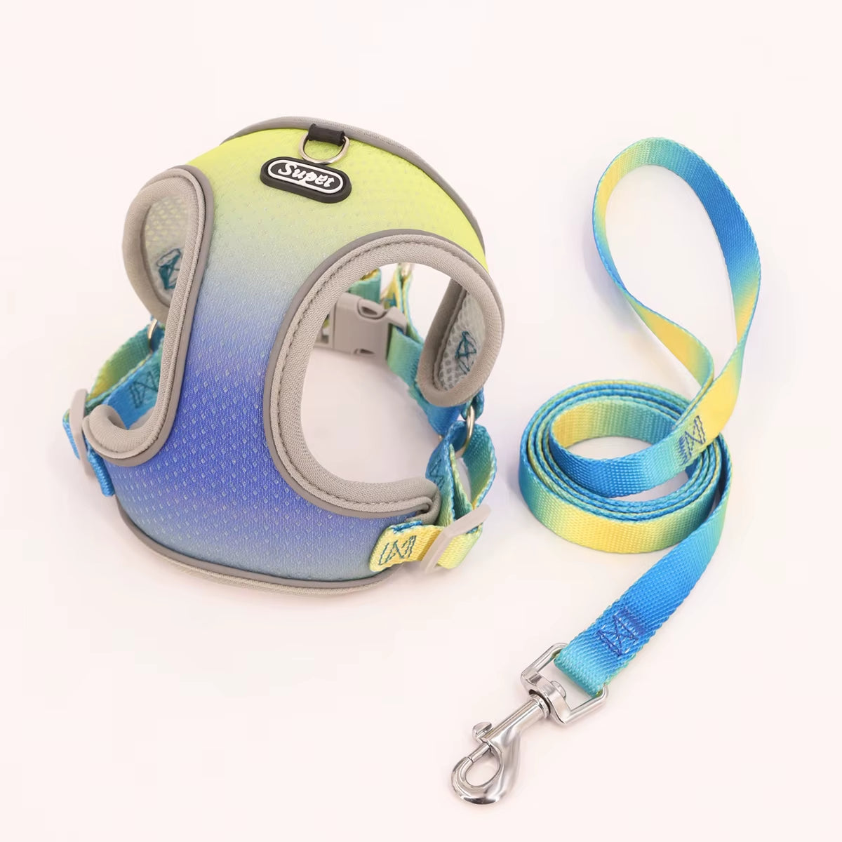 Pet Step-In Dog Harness, Adjustable Reflective Soft Dog Harness, Breathable Dog Vest Harness for Cats Puppy